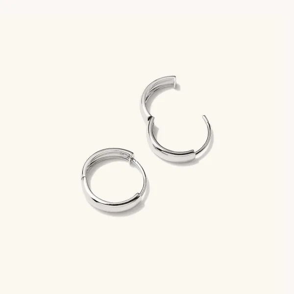 Earrings<Mejuri Bold Small Hoops
