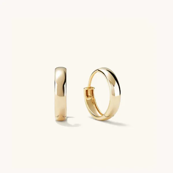Earrings<Mejuri Bold Small Hoops