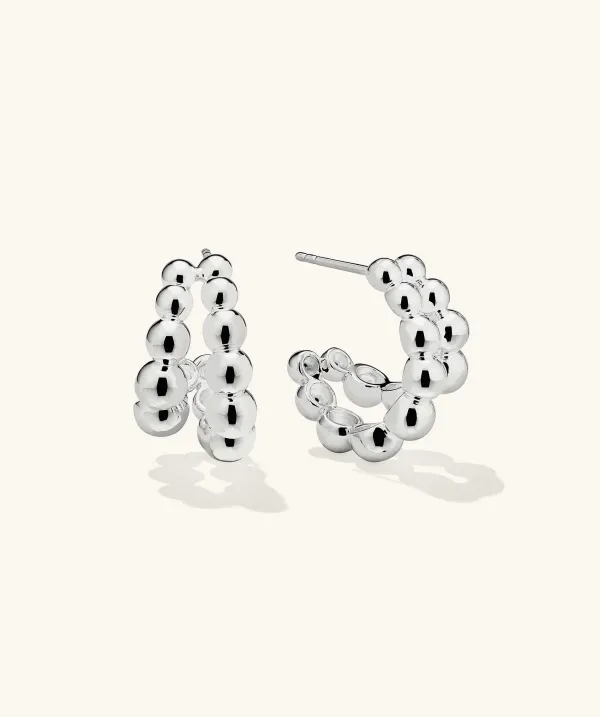 Earrings<Mejuri Bubble Sphere Duo Hoops