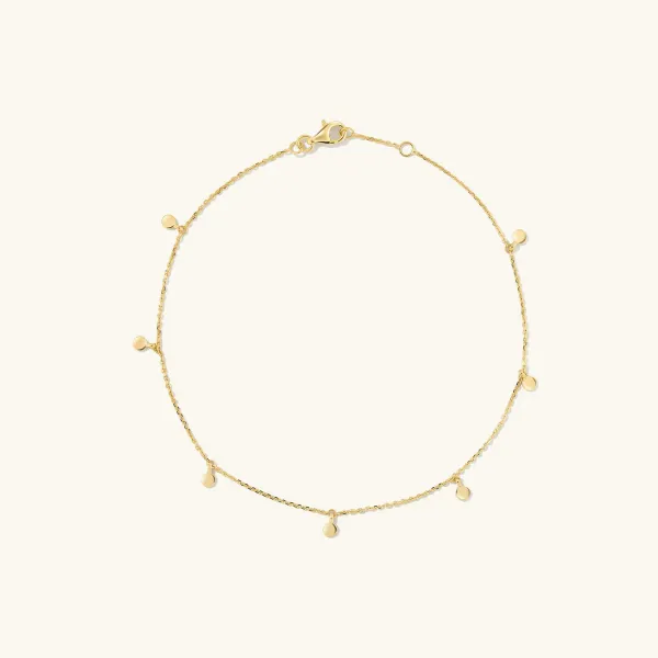 Bracelets<Mejuri Dot Chain Anklet