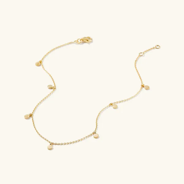 Bracelets<Mejuri Dot Chain Anklet
