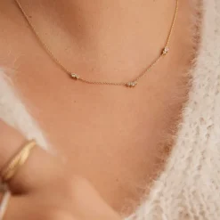 Necklaces<Mejuri Floating Sapphire Necklace