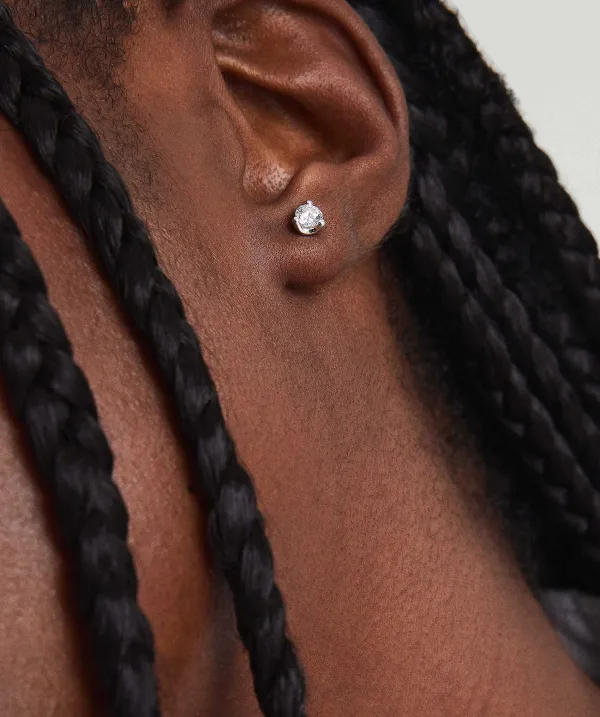 Earrings<Mejuri Lab Grown Diamond Round Studs 0.5 Tcw