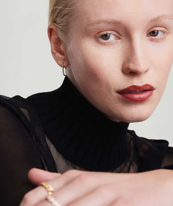 Earrings<Mejuri Medium U Hoops