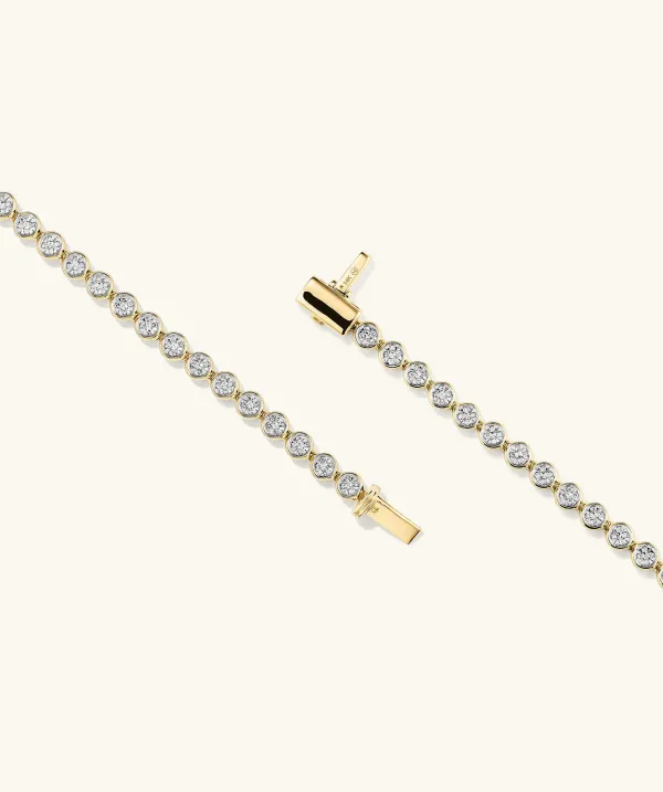 Bracelets<Mejuri Micro-Pav Diamond Rivi Re Bracelet
