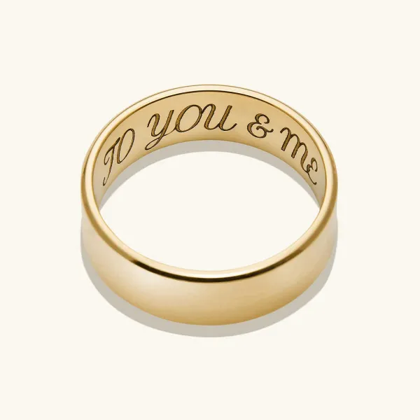 Rings<Mejuri 6Mm Smooth Band