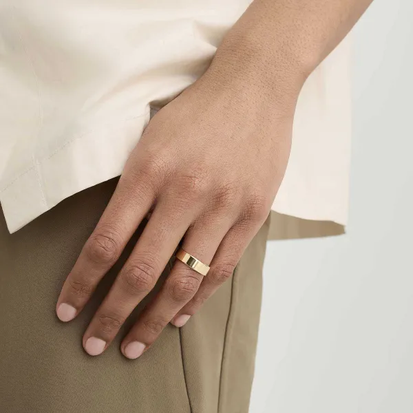 Rings<Mejuri 6Mm Smooth Band