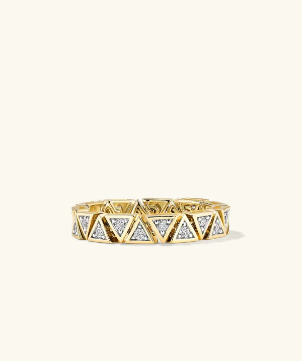 Rings<Mejuri Patra Diamond Tennis Ring