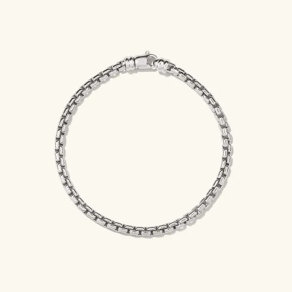 Bracelets<Mejuri Round Box Chain Bracelet