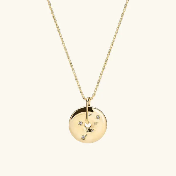 Necklaces<Mejuri Zodiac Pendant Necklace