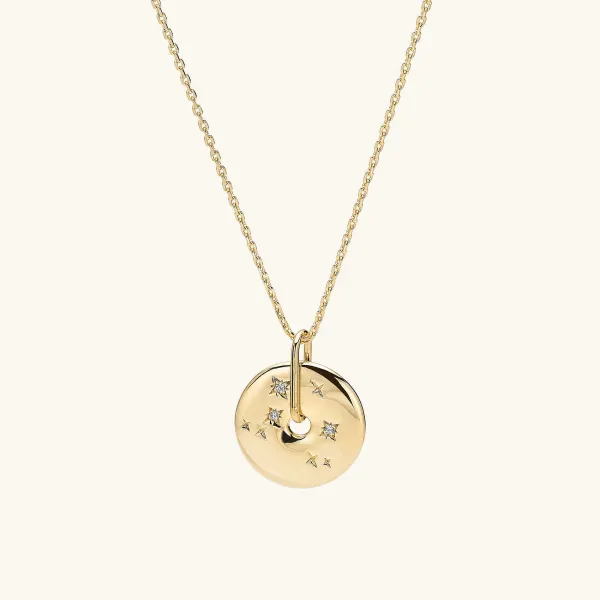 Necklaces<Mejuri Zodiac Pendant Necklace