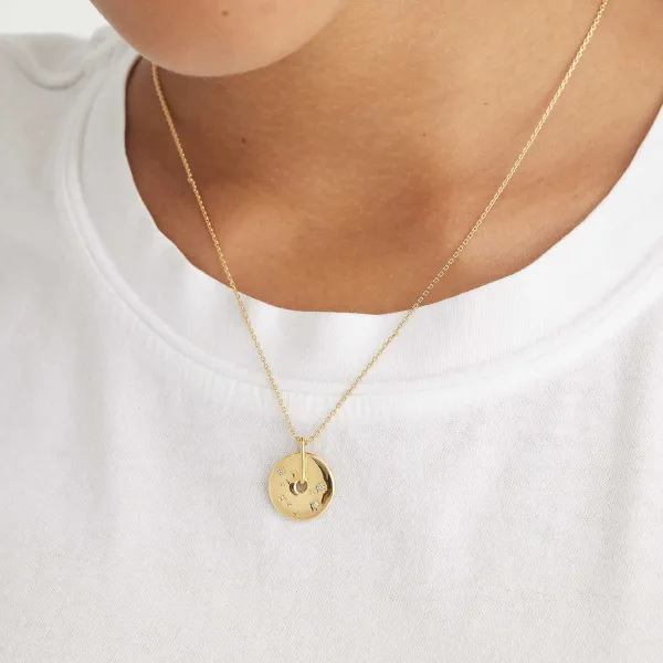 Necklaces<Mejuri Zodiac Pendant Necklace