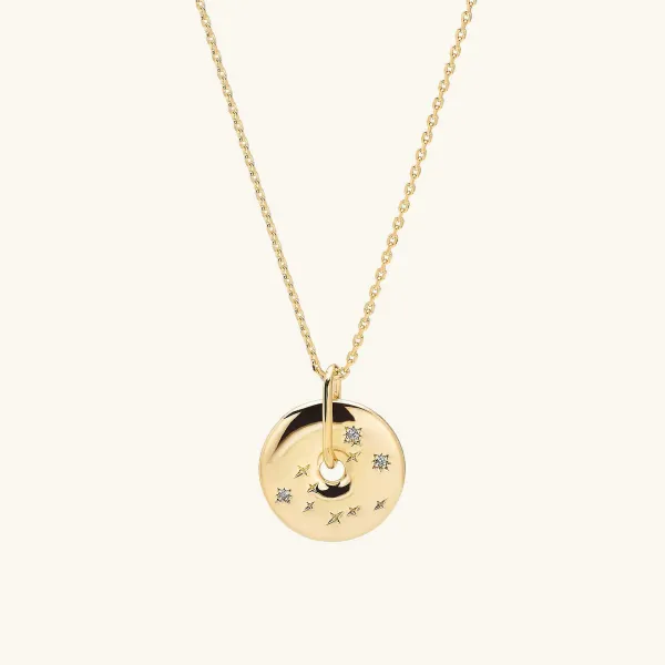 Necklaces<Mejuri Zodiac Pendant Necklace